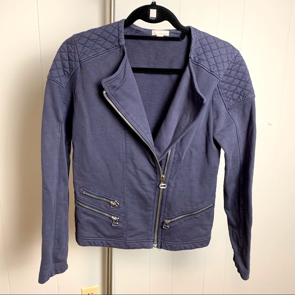 Gap dark blue moto jacket